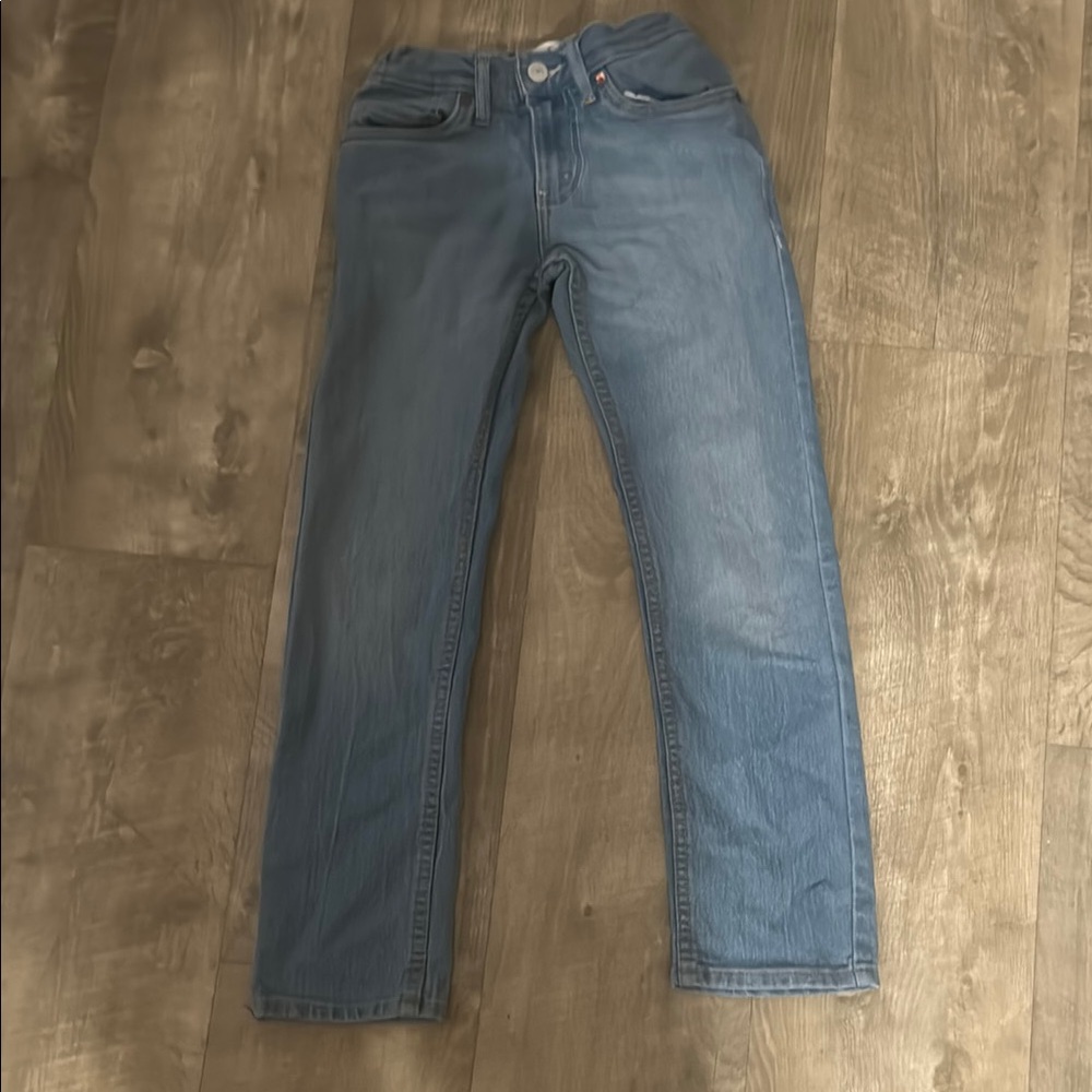 Dark Blue Skinny Jeans with Stretch